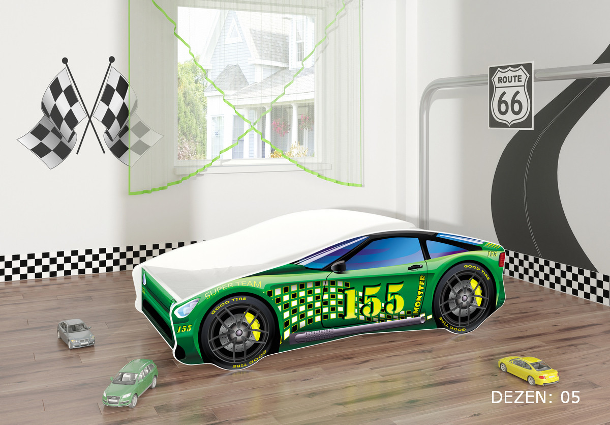 KREVET ZA DECU AUTOMOBIL 160X80 CM 05