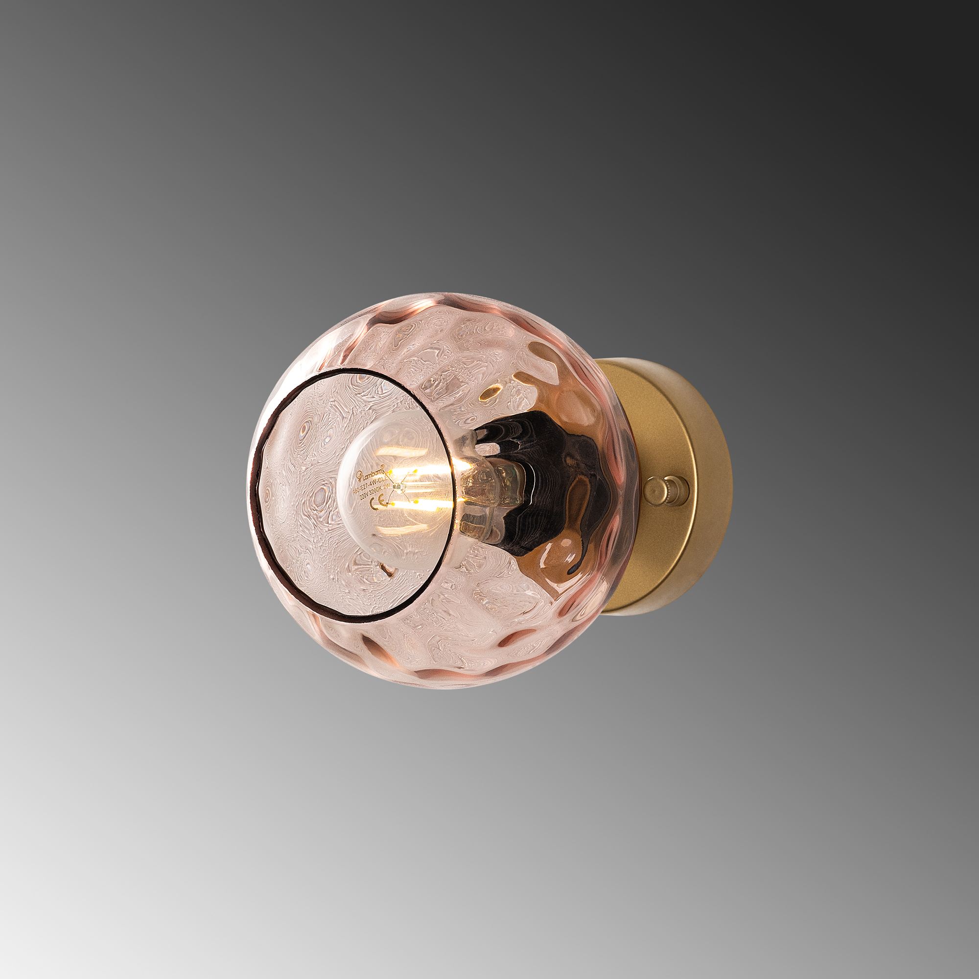 Zidna lampa Benek - 15 - 14403 Roze, Zlatna