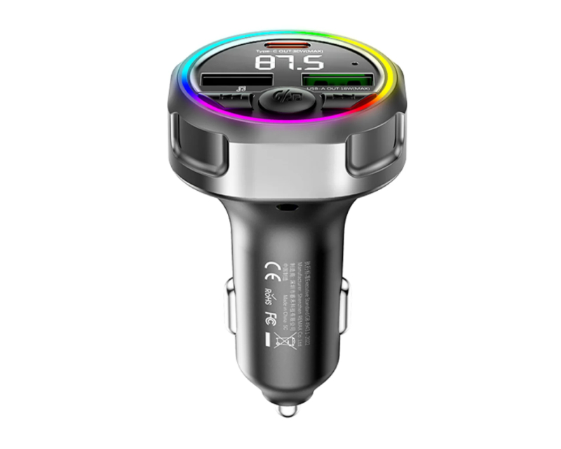 Auto punjač CC02 RGB 48W