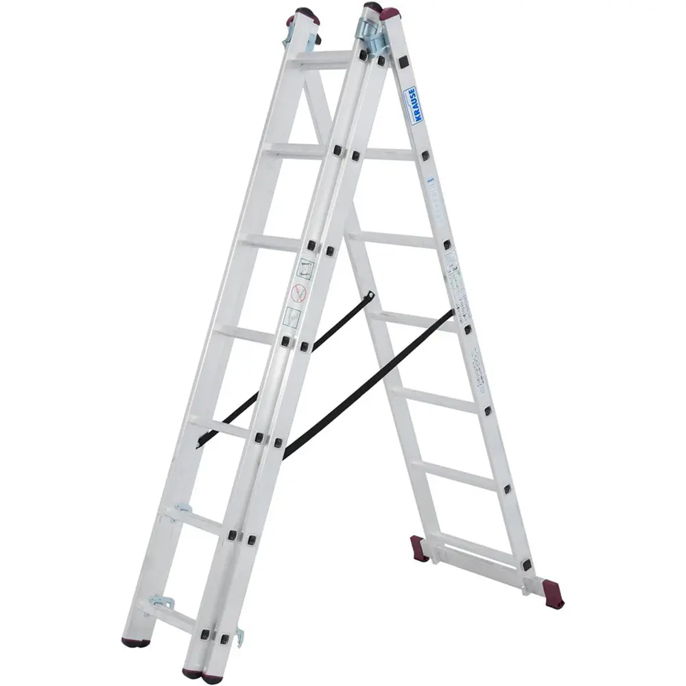 KRAUSE Corda Trodelne Aluminijumske Merdevine 3x7 - 4,2m