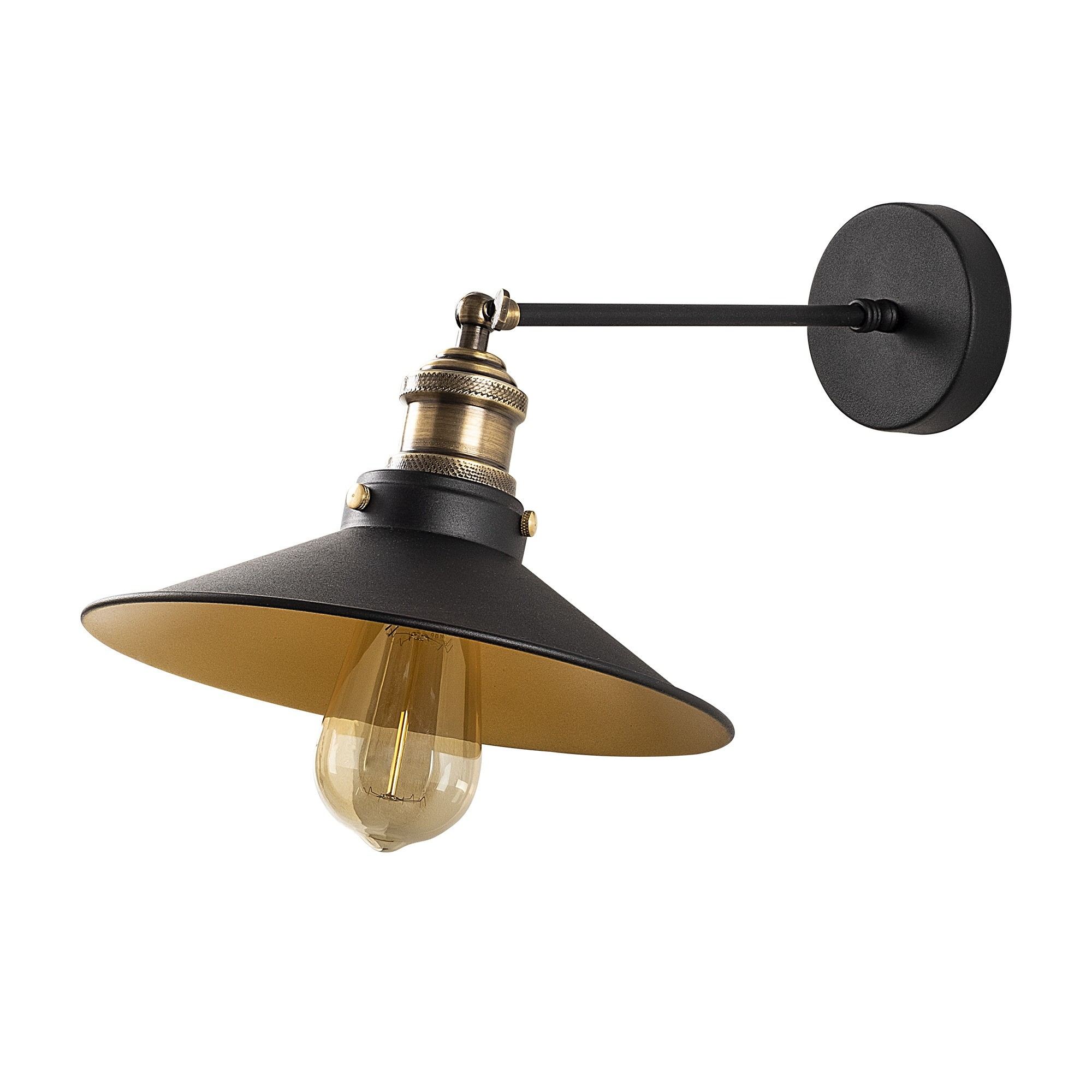 Zidna lampa Sağlam - 3741 Crna, Zlatna