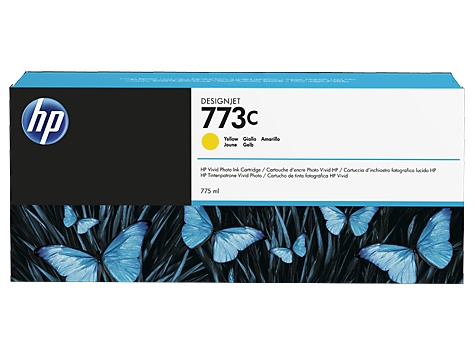 Kertridž HP 773C 775ml/žuta