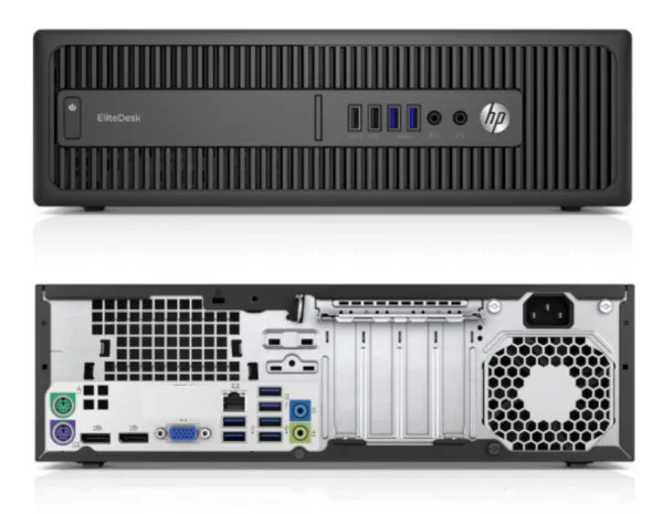PC HP 800 G2 SFF i5-6500/16GB/512GB NEW/1VGA + 2DP/Win8Pro UPG W10P ref.