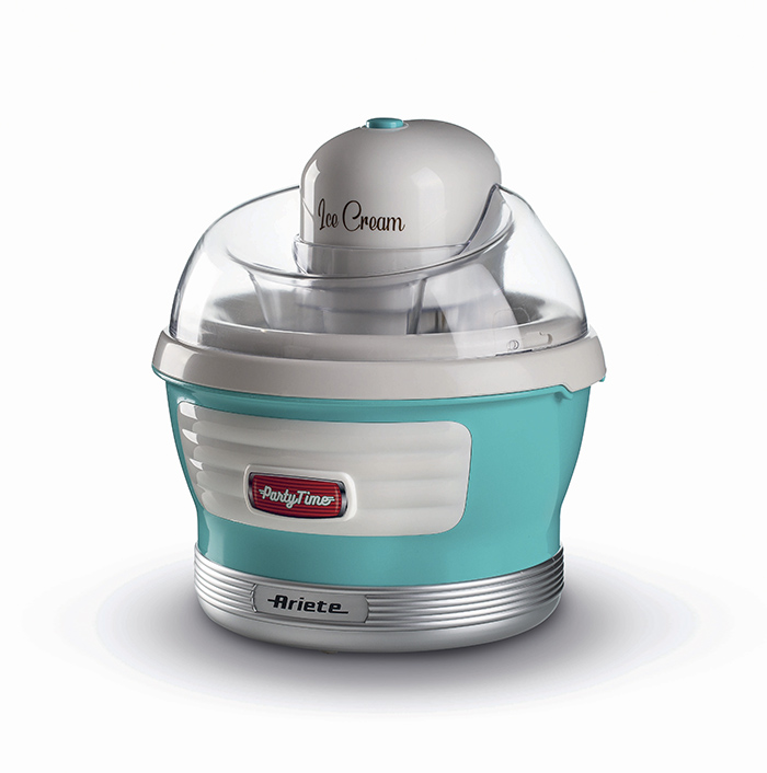 Ariete PARTY TIME, Aparat za sladoled (643), kapacitet 1,5L, 12W,plavi