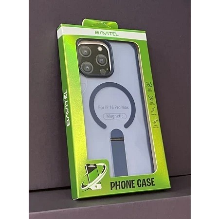 iPhone 16 Pro Max Bavitel MagSafe sa naslonom plava