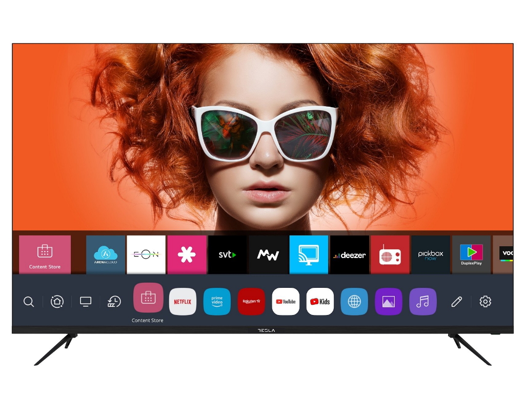 Televizor TESLA 65Q615BUS/LED/65"/UHD/smart/webOS/crna/obican + magic remote/frameless