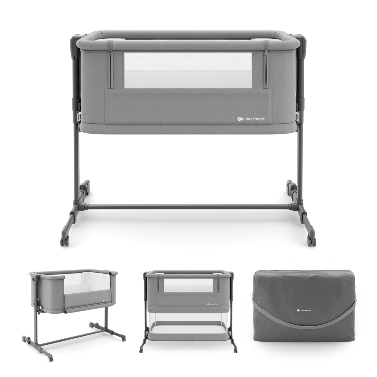 KINDERKRAFT KOLEVKA NESTE GROW 2 DARK GREY