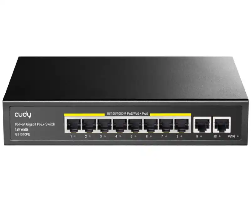 Svič 10/100/1000 10-port Cudy GS1010PE