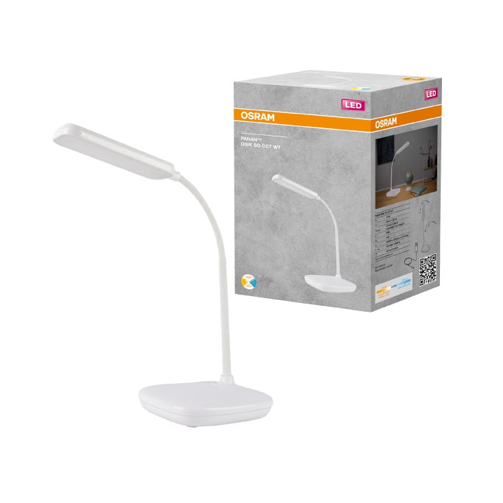 Stona lampa sa LED svetlom i touch podešavanjem 12W OSRAM bela