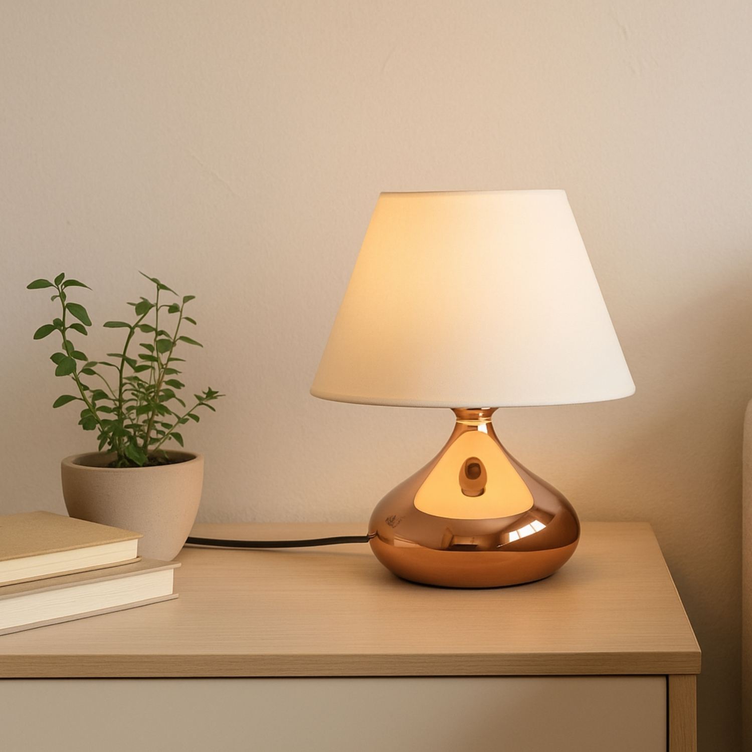 Stona lampa 241946 Krem