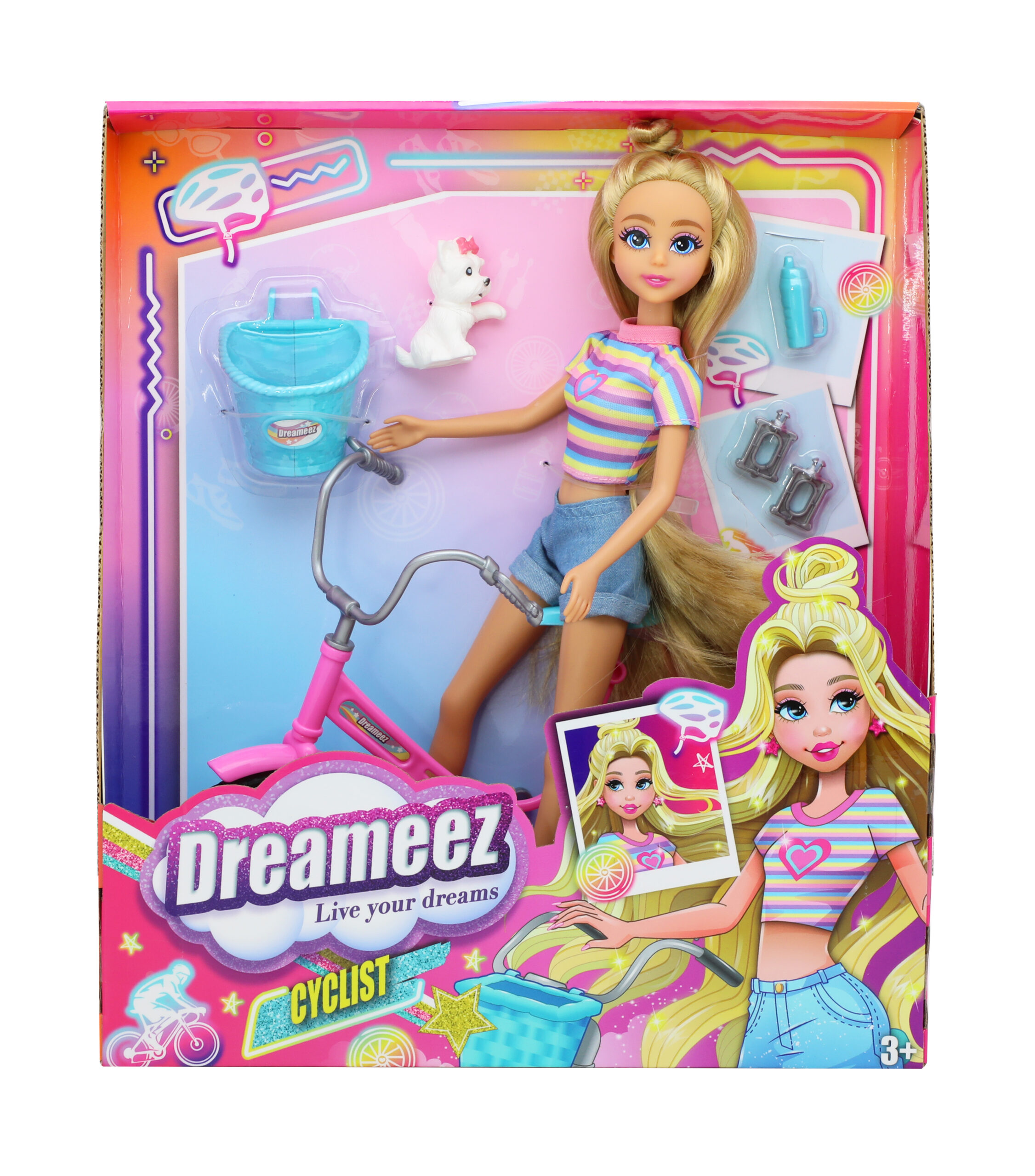 Dreameez lutka sa biciklom
