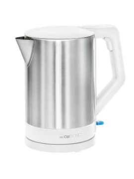 Električni bokal CLATRONIC beli/inox WKS3692