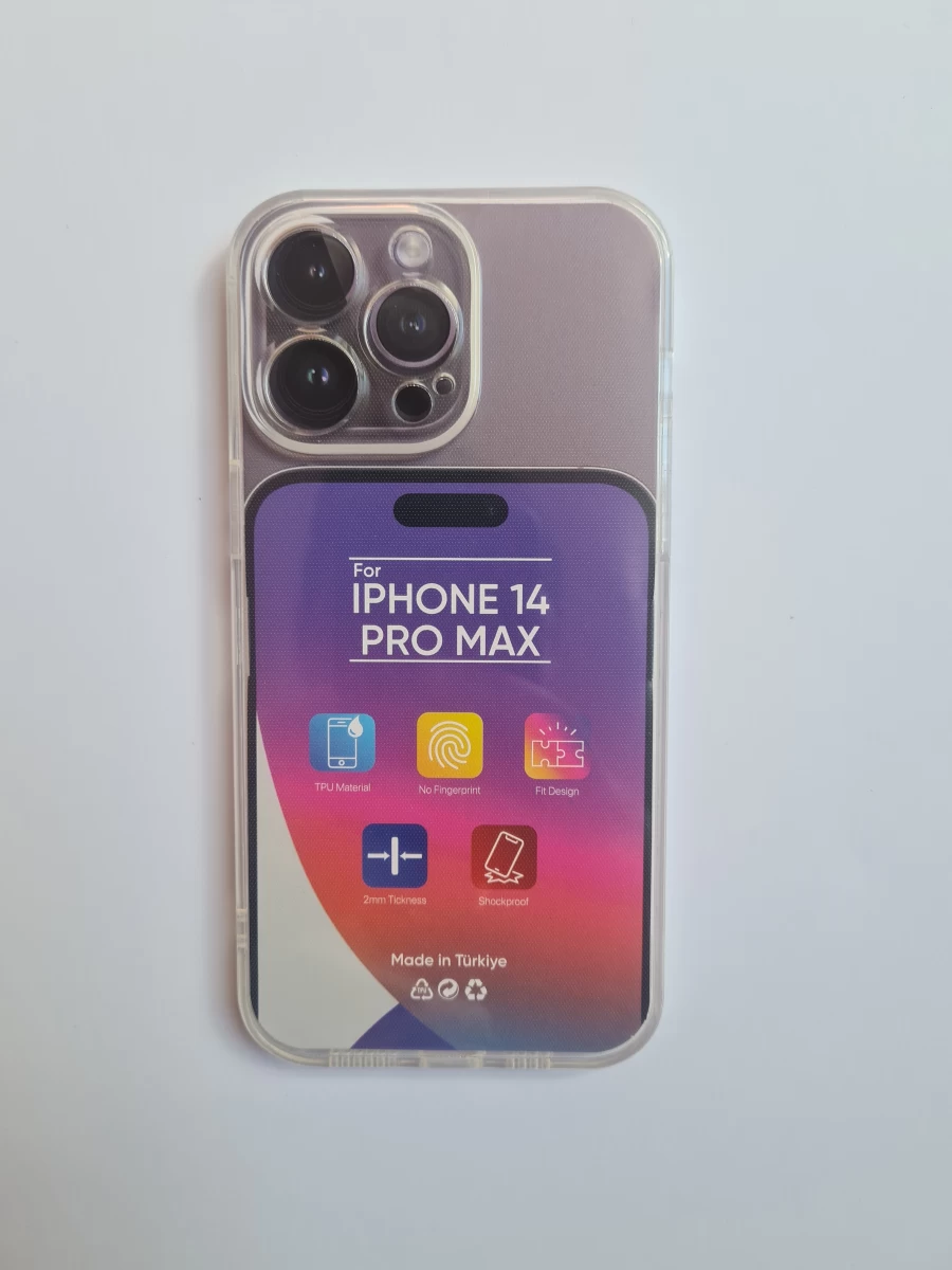 iPhone 14 Pro Max transparent ojačane ivice