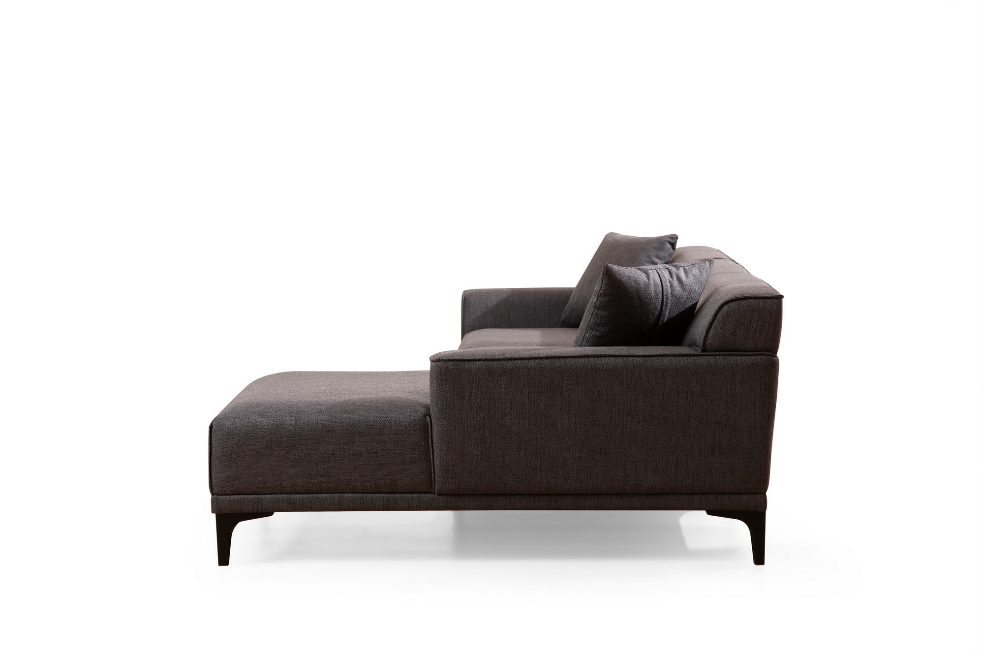 Ugaona garnitura Petra R Corner - Antracit
