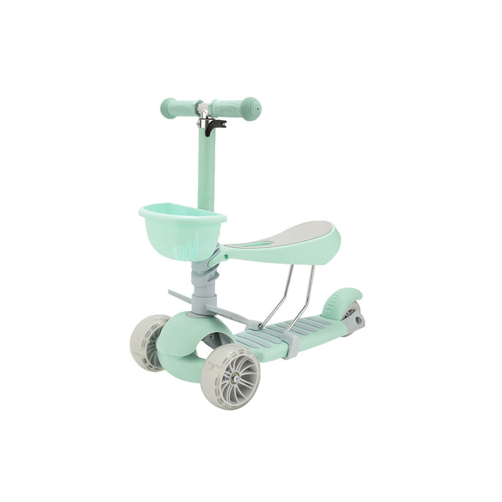 Trotinet Guralica za Decu Scoot & Ride 2u1 Roze i Tirkizni
