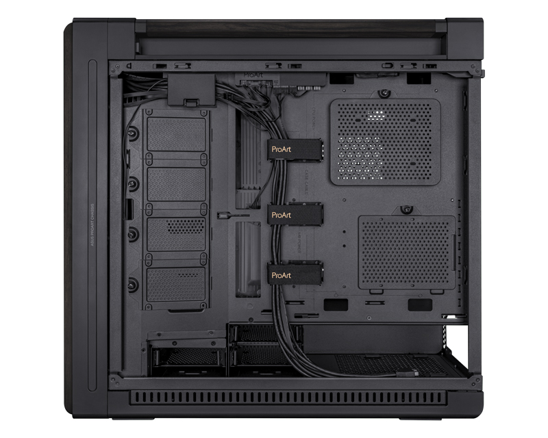 PROART PA602 WOOD TG PWM BLACK kućište crno