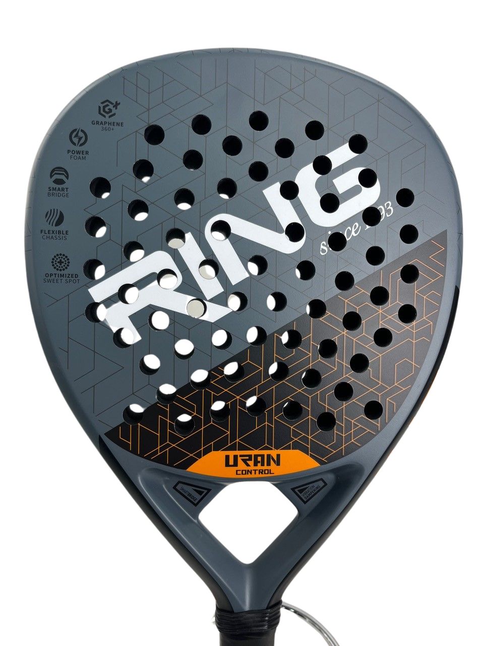 RING reket za padel 1 sloj fibera i 2 sloja carbona plus 12K-RX PAD URAN
