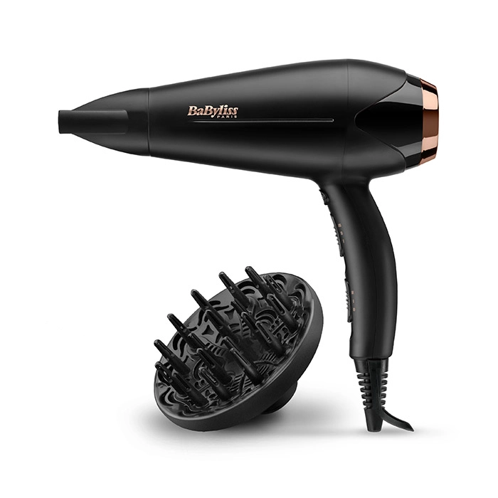 Babyliss D570DE fen 2200W crni Ionic sa difuzorom