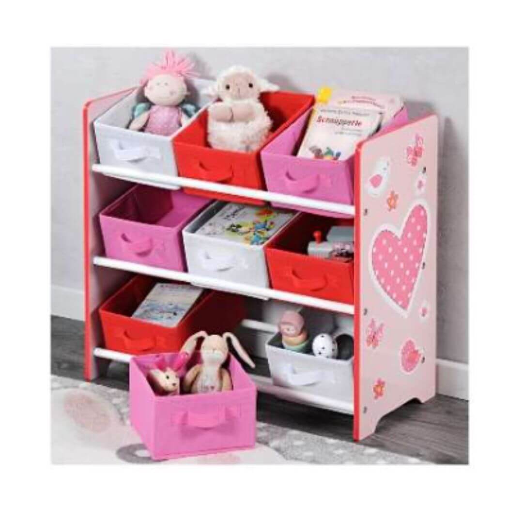 KESPER KSP17726 Dečija Polica Sa Kutijama Za Odlaganje