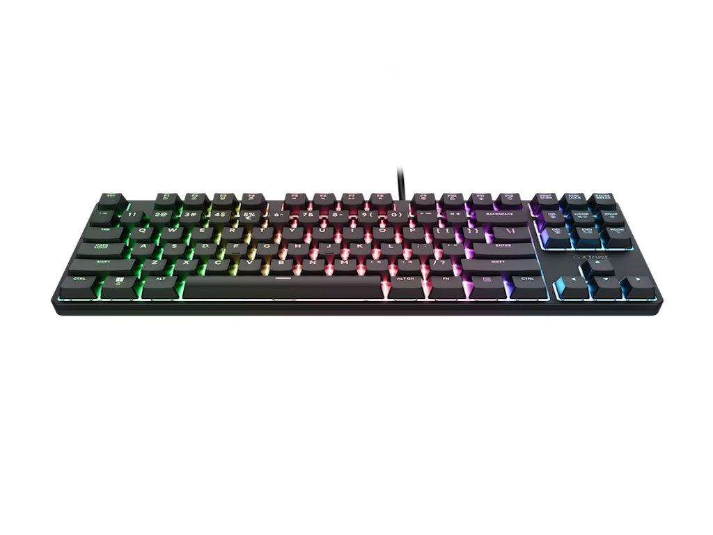 Tastatura TRUST GXT864 CADA TKL GAMING KEYBOARD US
