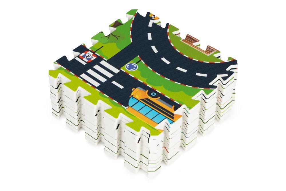 PODLOGA ZA IGRU PUZZLE CITY ECOTOYS