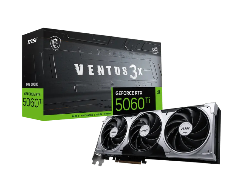 GeForce RTX 5060 Ti 8G VENTUS 3X OC grafička karta
