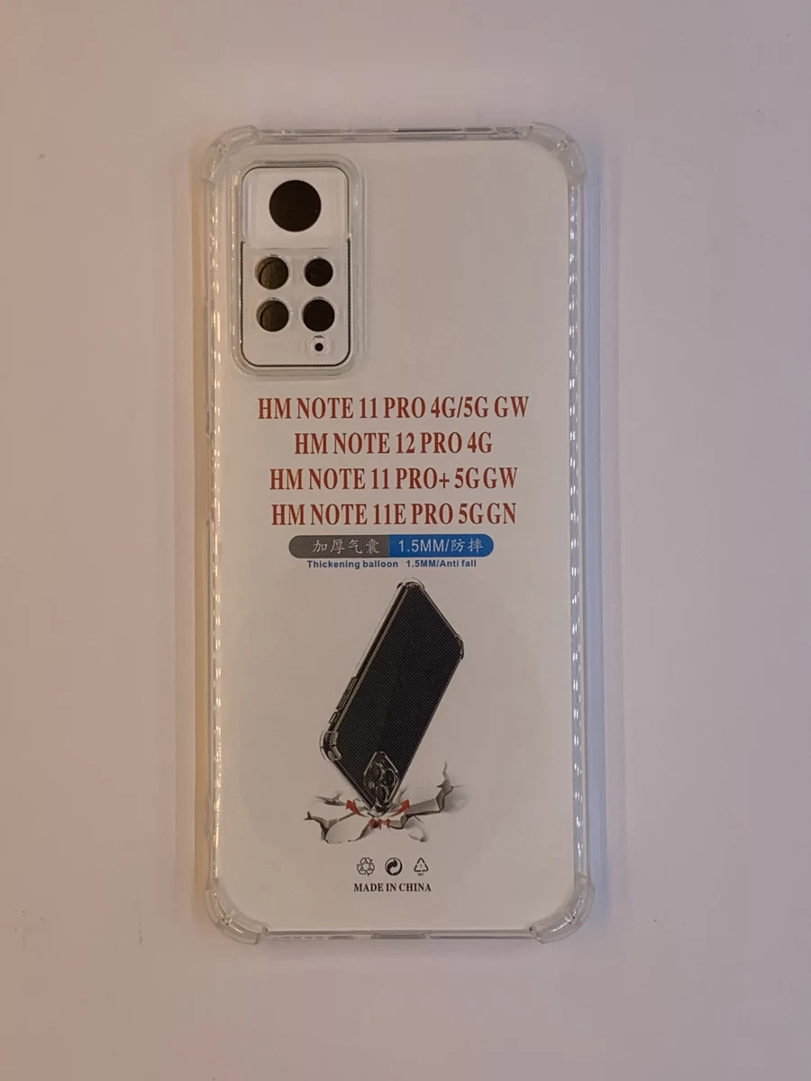 Xiaomi Note 12 Pro 4G transparent sa ojačanim ivicama