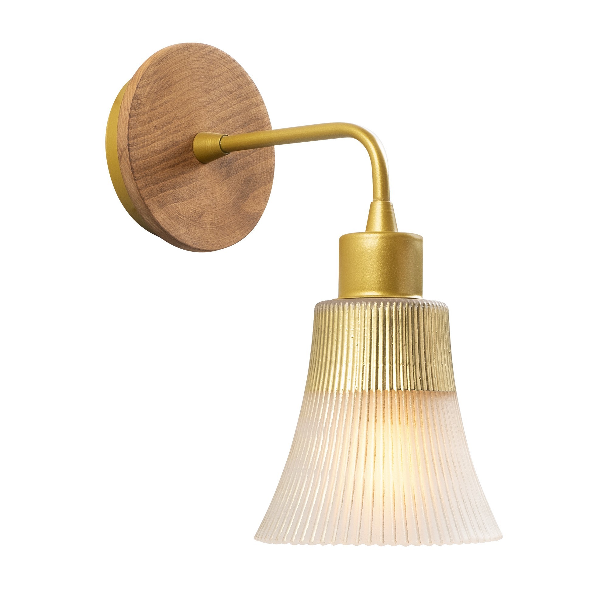 Zidna lampa Foca - N-131 Zlatna