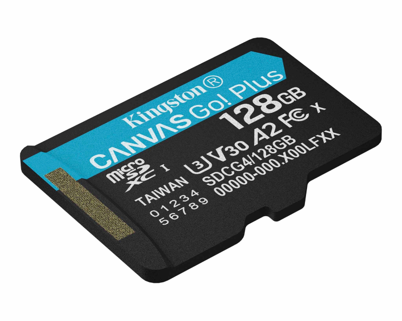 Memorijska kartica U3 V30 microSDXC 128GB Canvas Go Plus 200MB/s A2 SDCG4/128GBSP