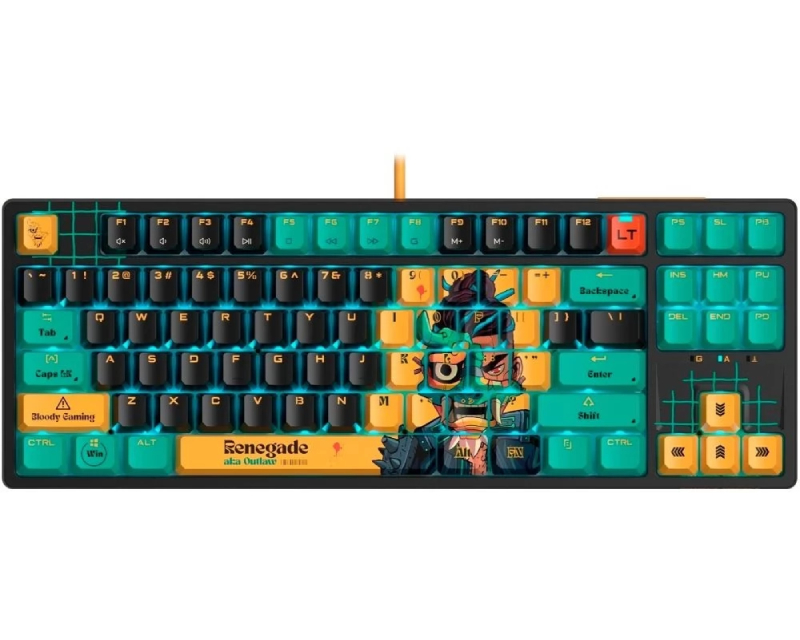AT87 Bloody Alpha Gaming Renegade USB US tastatura