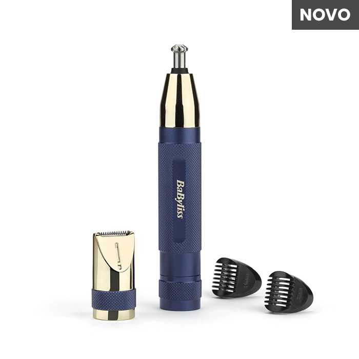 Babyliss E112E mini trimer navy gold