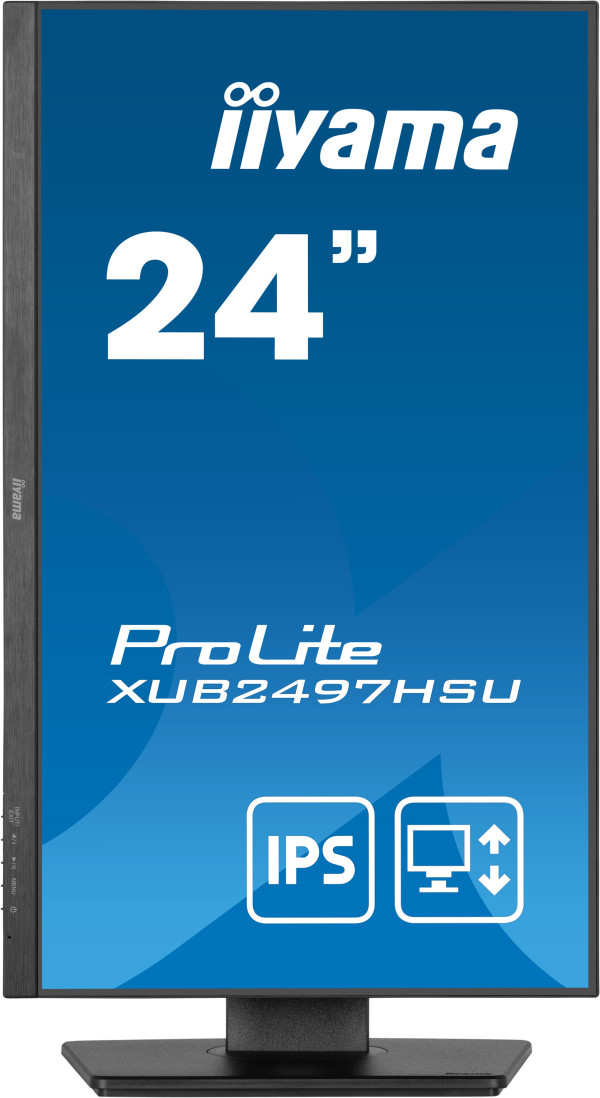 Monitor 23.8" Iiyama XUB2497HSU-B2 IPS 1920x1080/100Hz/1ms/HDMI/DP/USB/zvučnici