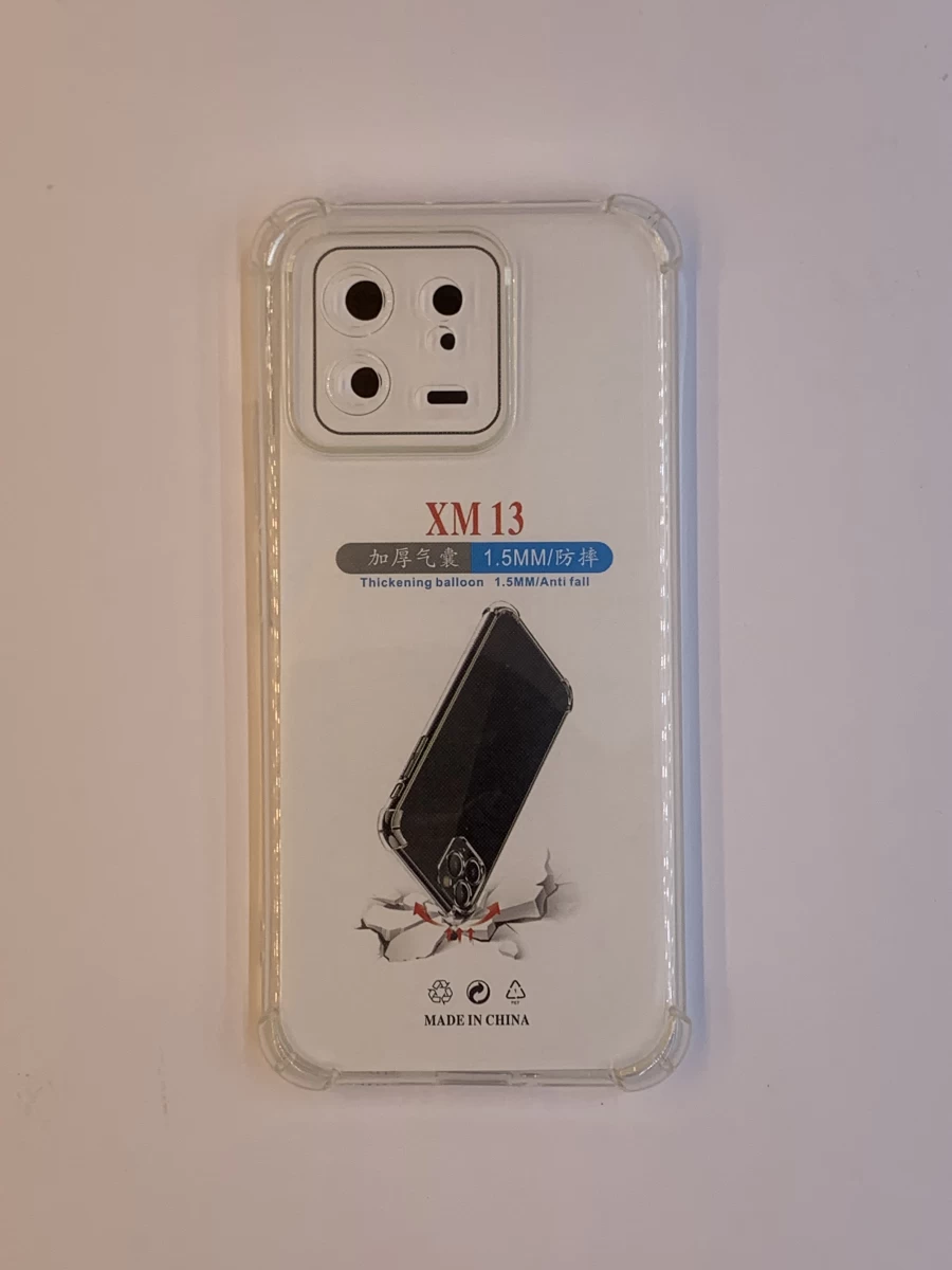 Xiaomi 13 transparent sa ojačanim ivicama