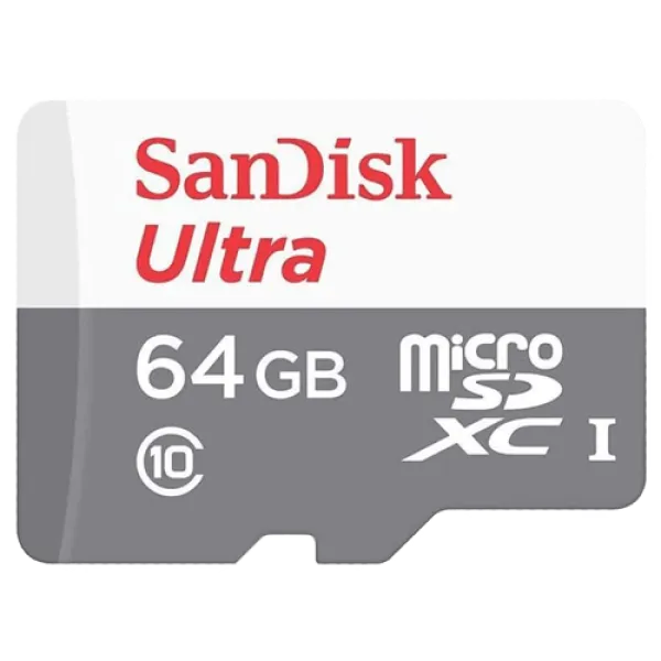 Micro SDXC SanDisk 64GB Ultra, SDSQUNR-064G-GN3MN