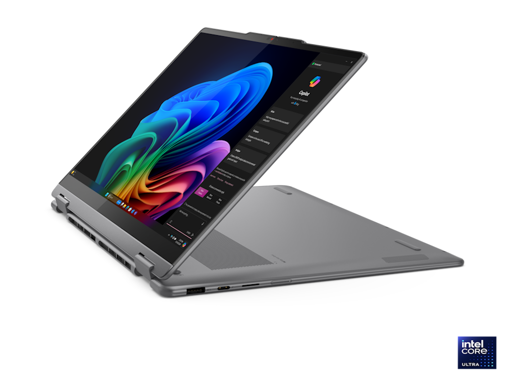 Laptop LENOVO Yoga 7 2in1 14ILL10 DOS/14" WQUX OLED Touch/U5-226V/16GB/512GB/BKLT SRB/siva