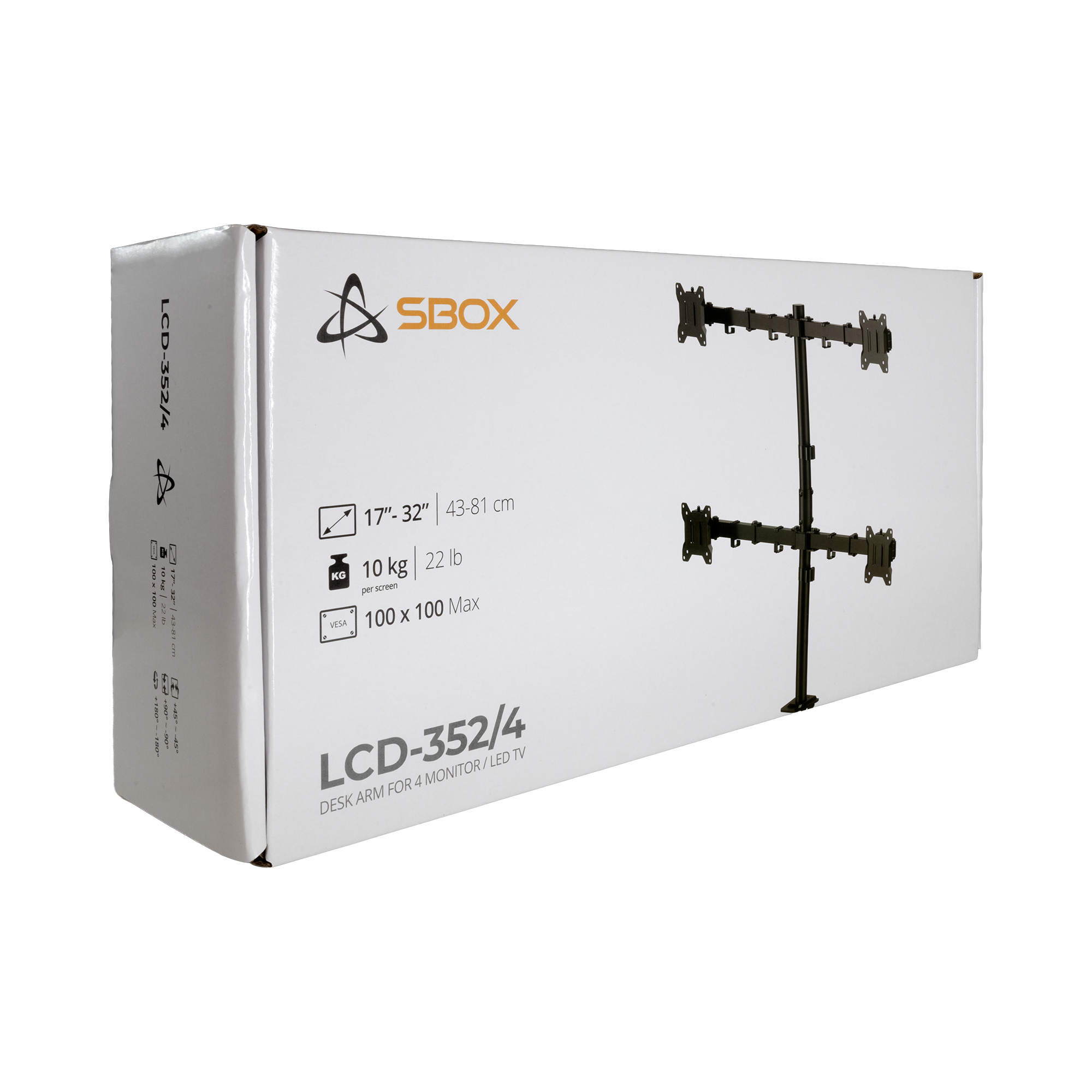 S BOX LCD 352/4 - 2, Nosac