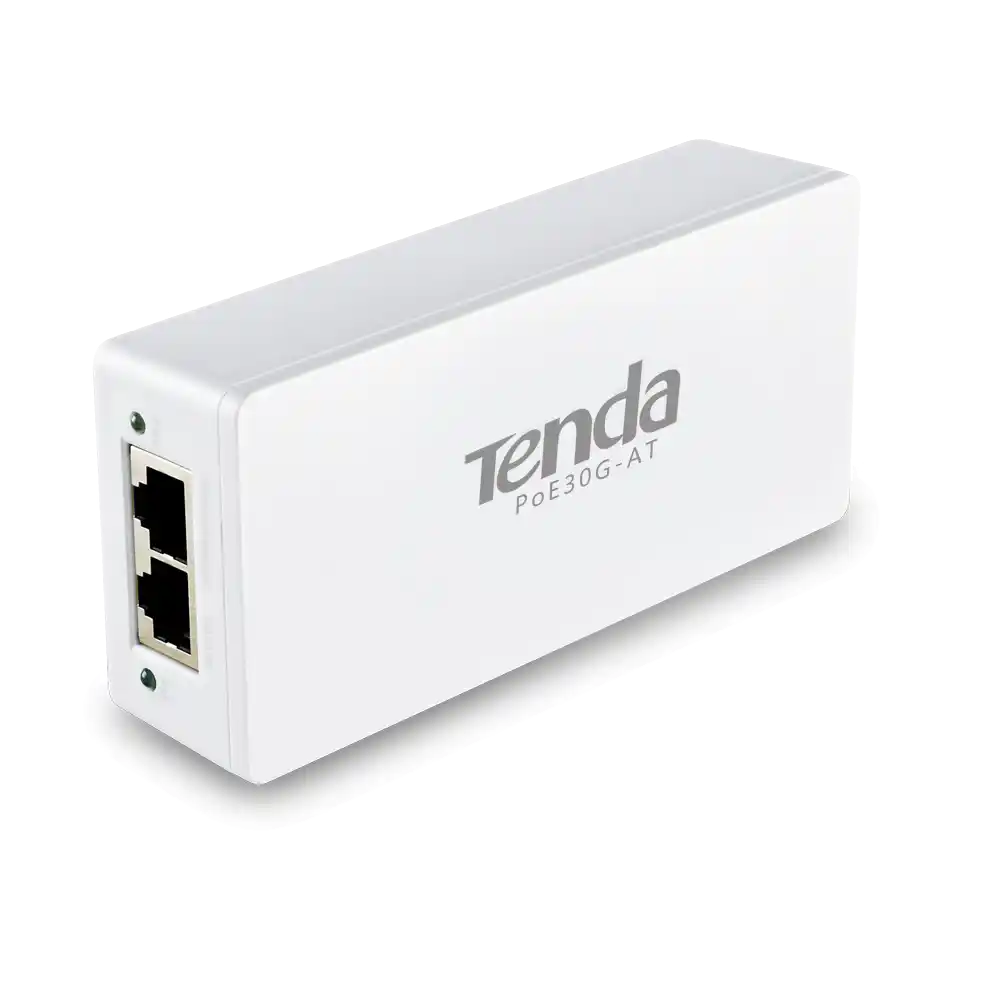 PoE Injectors Tenda PoE30G-AT/802.3af.at 10 100 1000 injector/30W do 100m