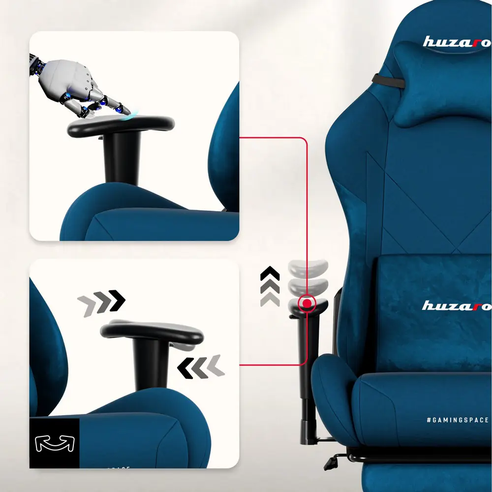 Huzaro Force 5.7 Plava Gaming stolica