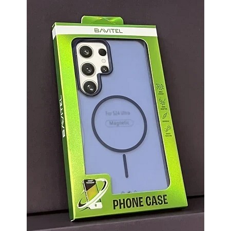 Samsung S24 Ultra Bavitel MagSafe svetlo plava