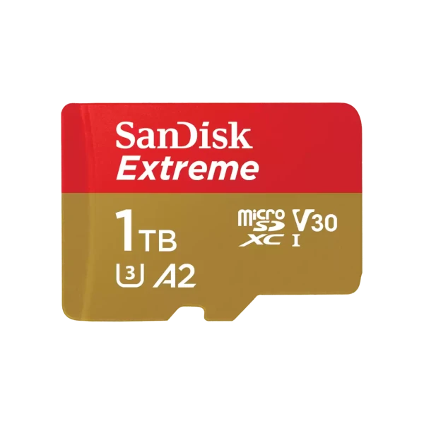 SanDisk SDXC 1TB Extreme micro 190MB/s UHS-I Class10 U3 V30+Ad