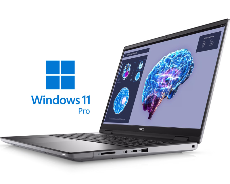 Precision M7680 16 inch FHD+ 500nits i7-13850HX 32GB 1TB SSD RTX 3500 12GB Backlit FP SC Win11Pro 3yr ProSupport laptop