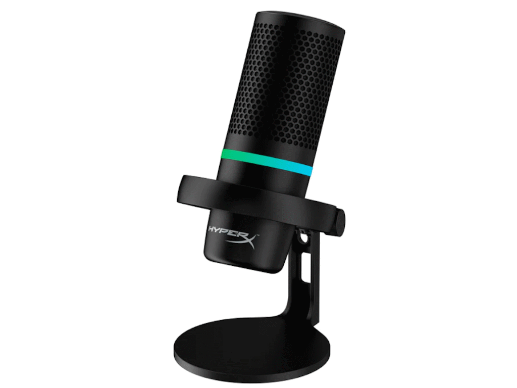HyperX DuoCast - USB Microphone (Black) - RGB Lighting