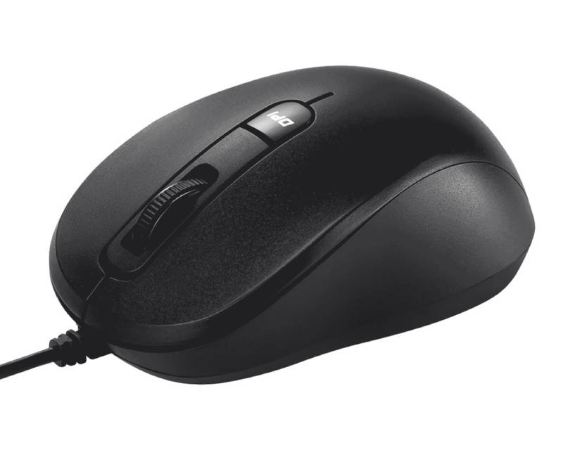 MU101C Blue Ray USB crni miš