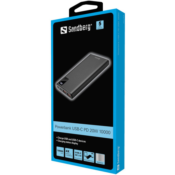 Powerbank Sandberg USB-C 420-58 10000mAh 20W