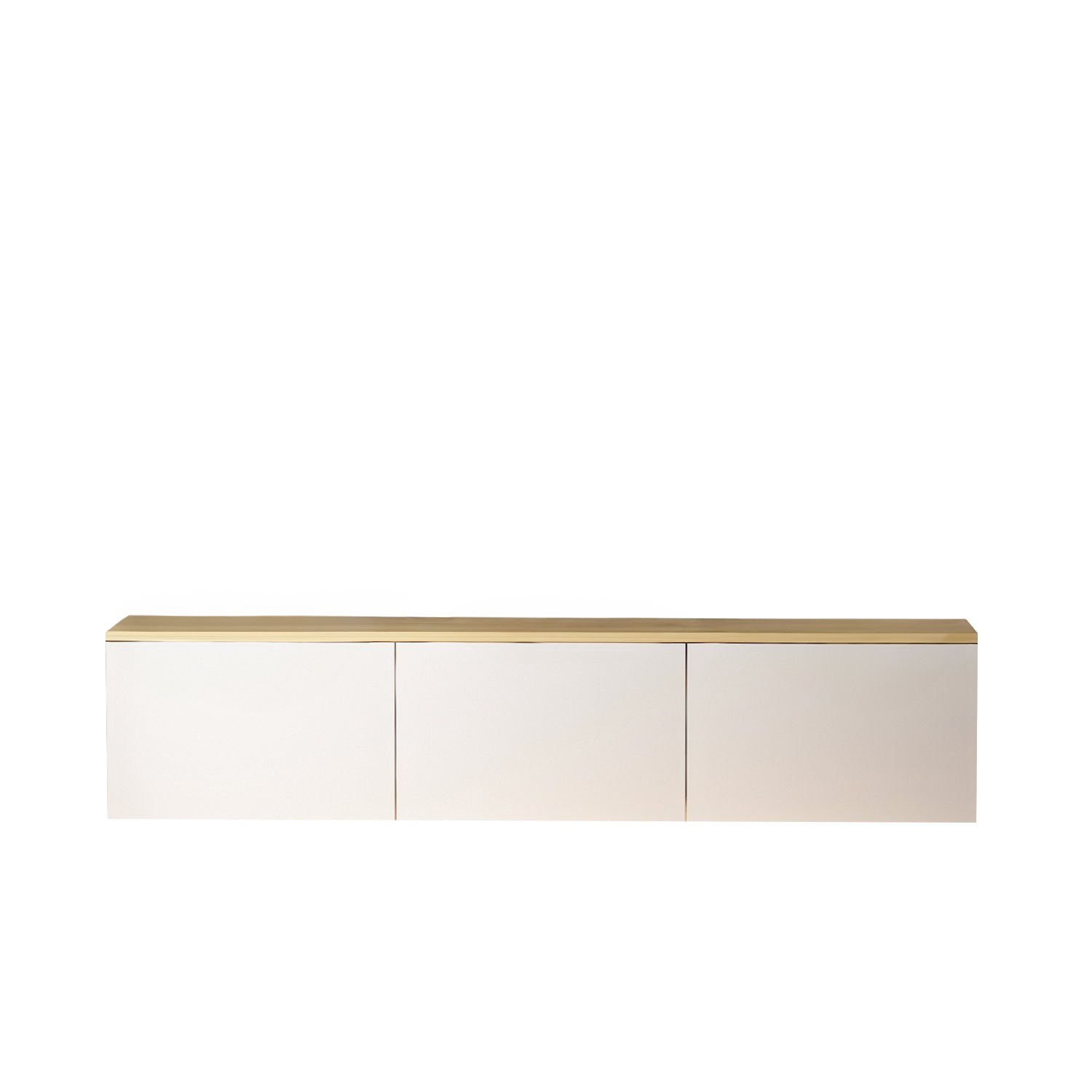 TV komoda Neon - Bela v2 Bela, Hrast