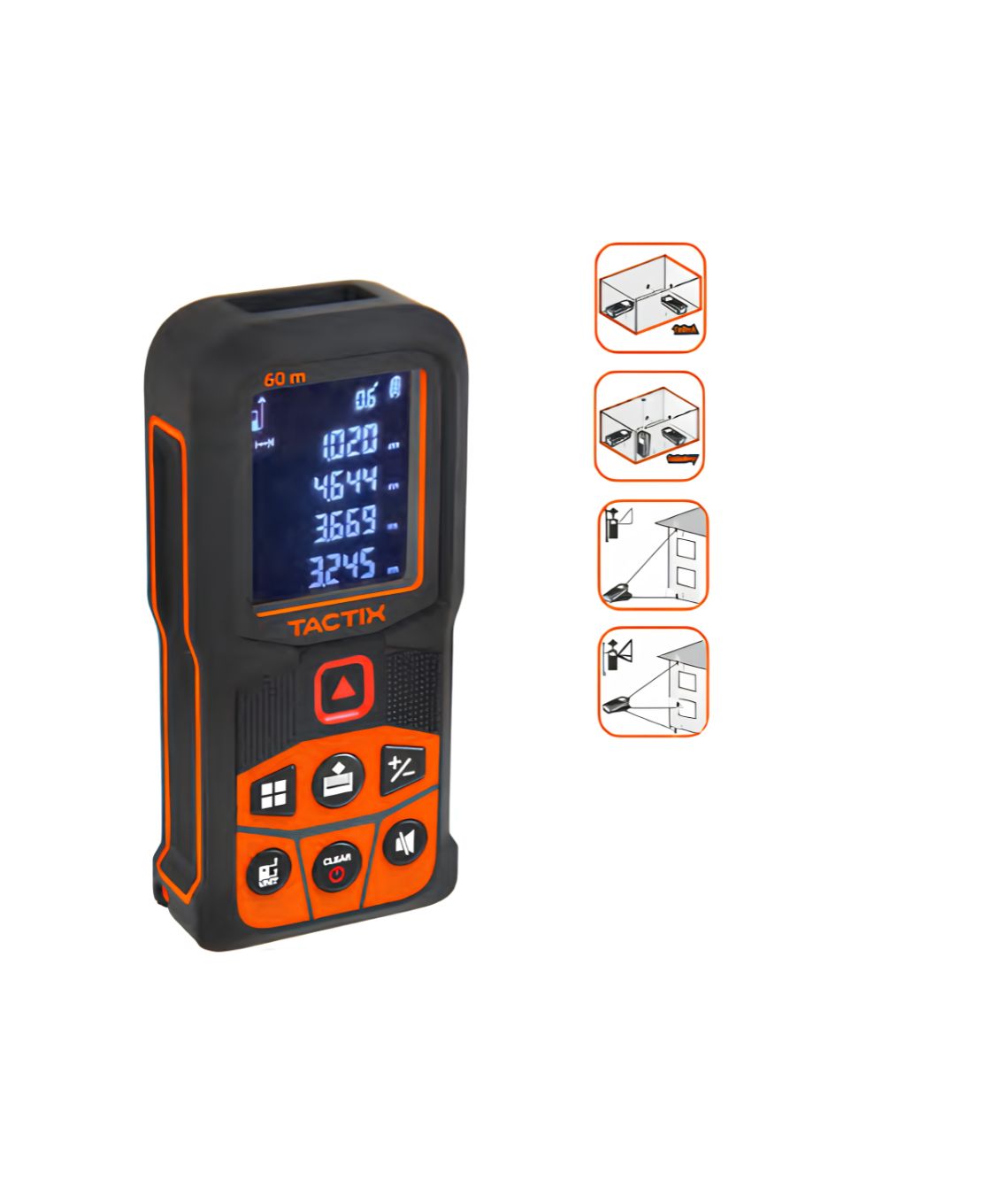 Daljinomer laserski 60m