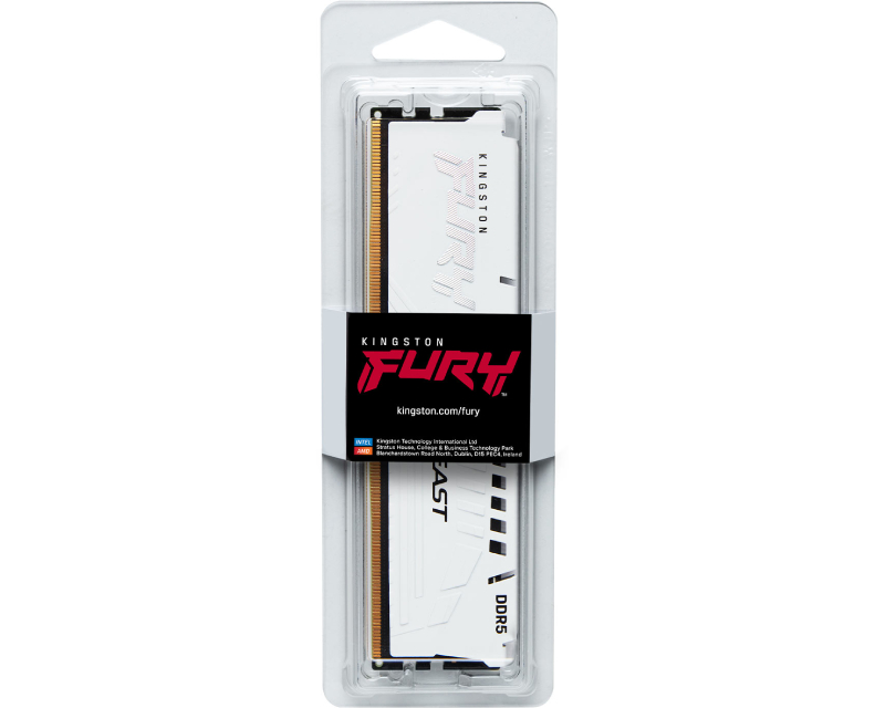 DIMM DDR5 32GB 5600MT/s KF556C36BWE-32 Fury Beast White Expo