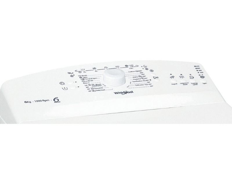WHIRLPOOL TDLR 6030L EU/N mašina sa gornjim punjenjem