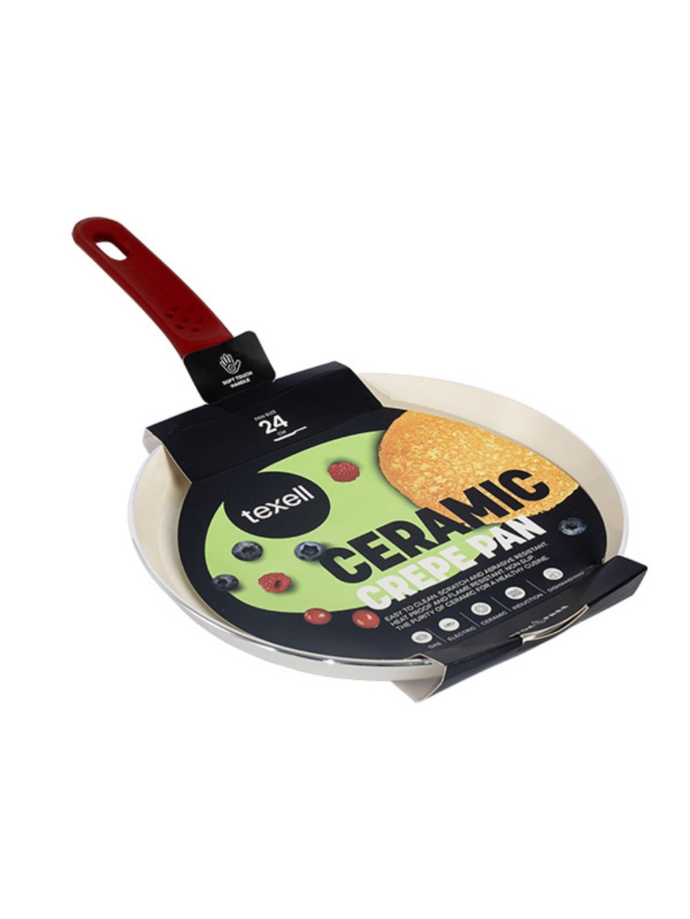 Tiganj za palačinke 24cm Ceramic Texell TPC-P24