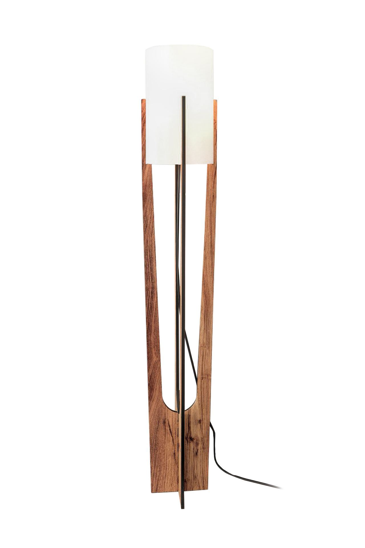 Podna lampa Minimalist - Orah